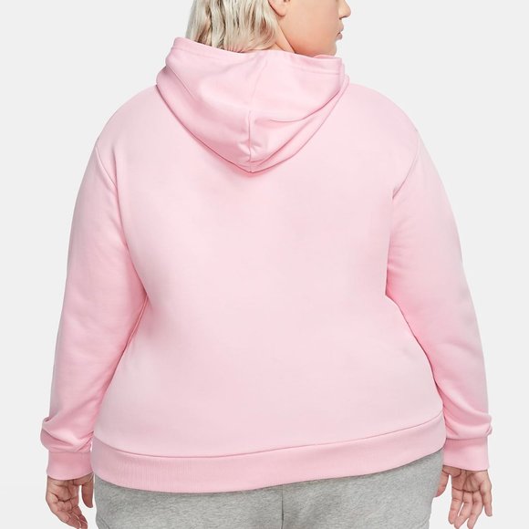 Nike Pullover Hoodie Crop Top Sweatshirt PLUS SIZE - Picture 4 of 5